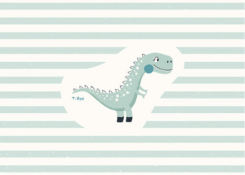 Children's print T-Rex playful