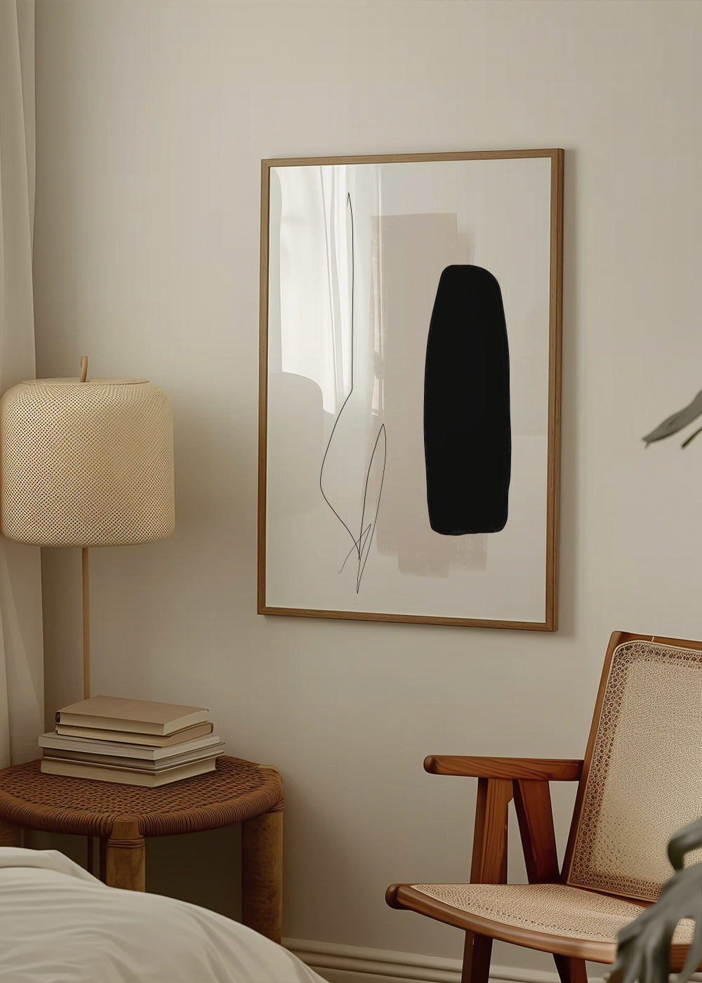 It is a Sign - Framed poster in an interior