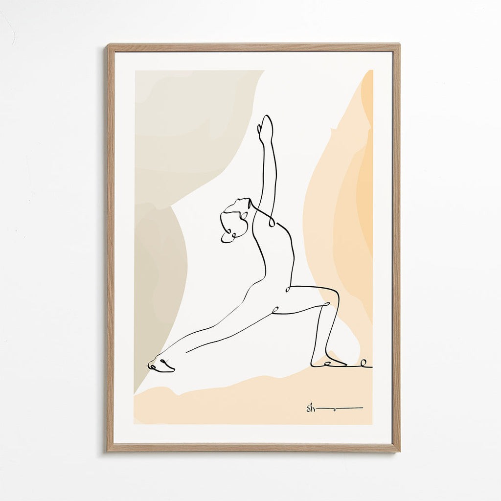 Warrior Pose - Virabhadrasana