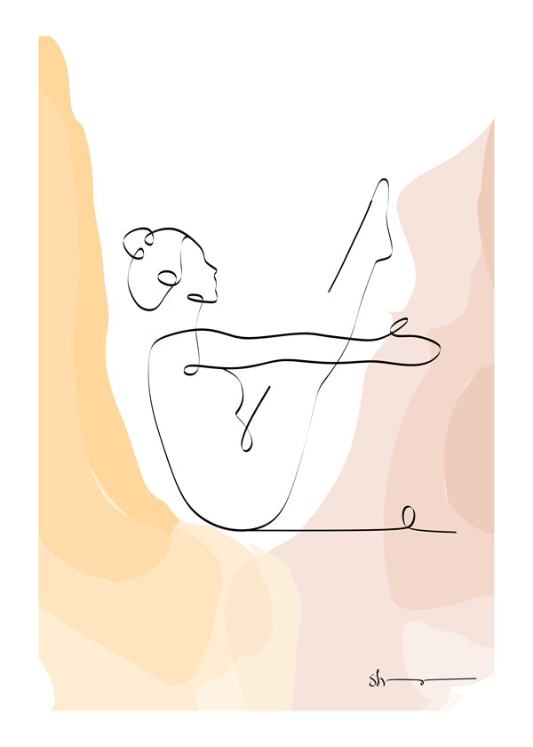 Boat pose - Naukasana