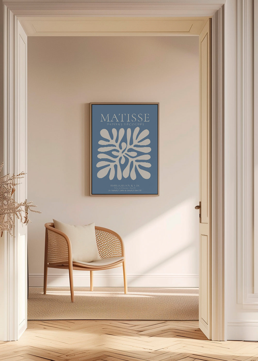 Henri Matisse BLUE papiers decoupes I