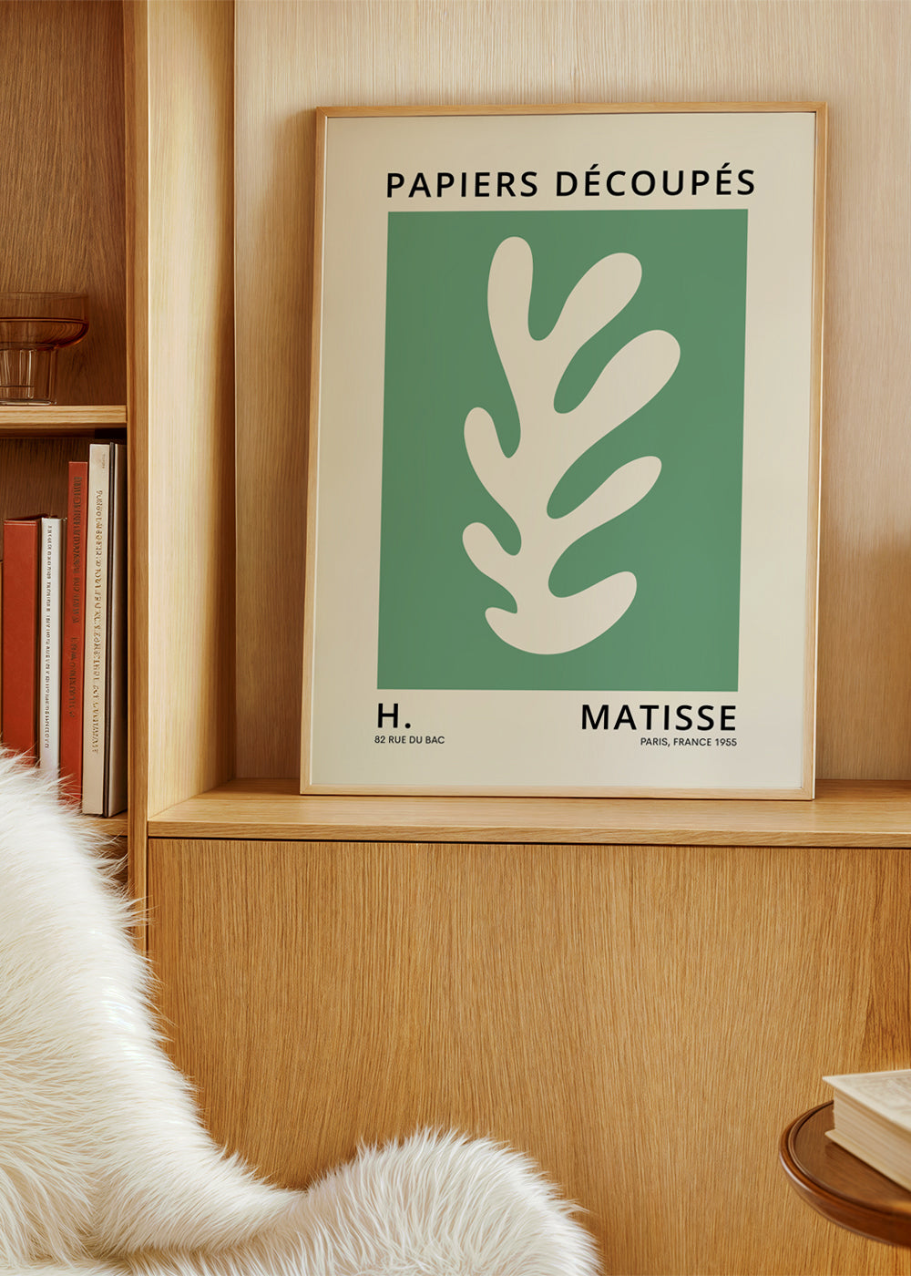 Henri Matisse GREEN papiers decoupes I