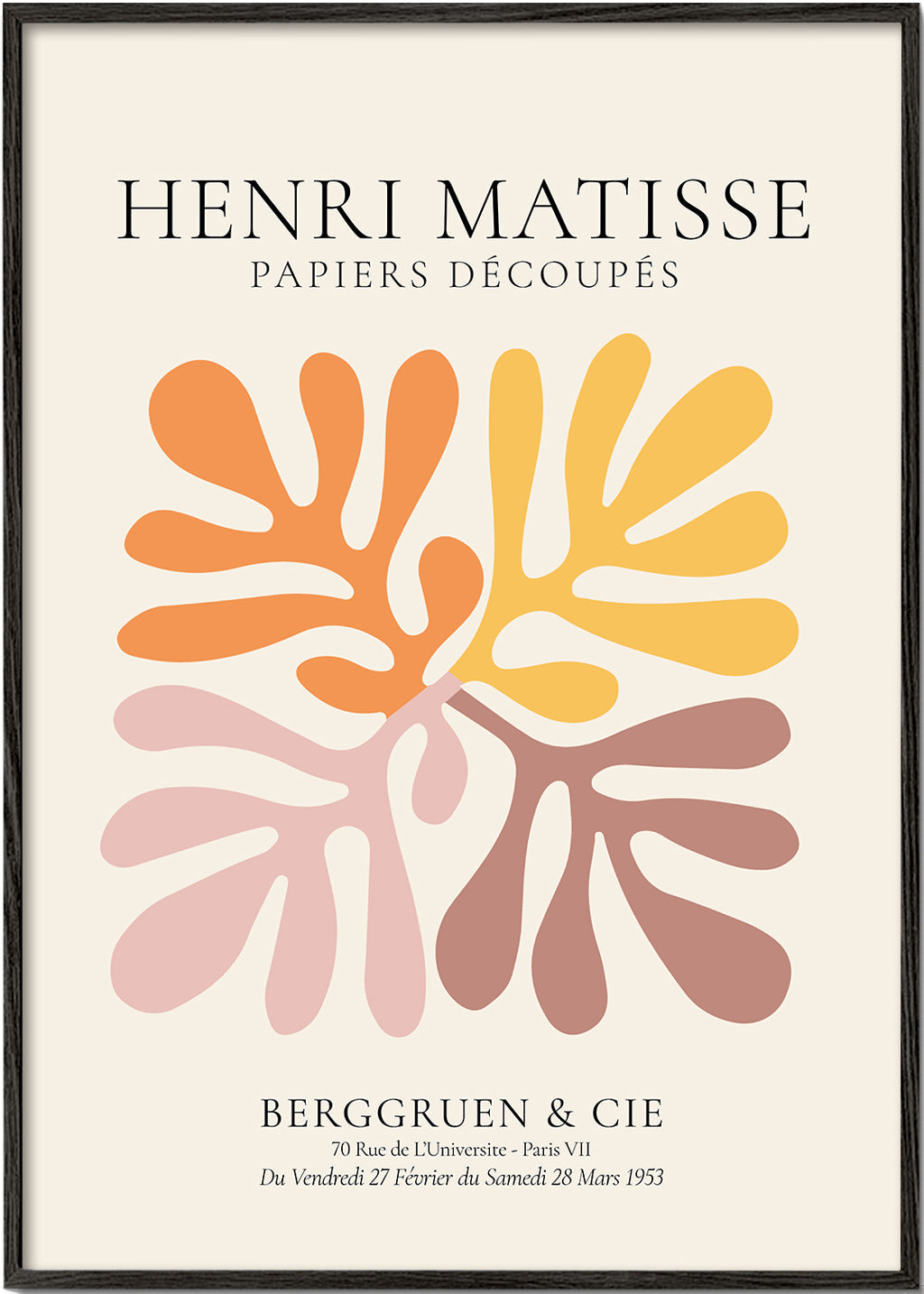 Henri Matisse papiers decoupes XIII