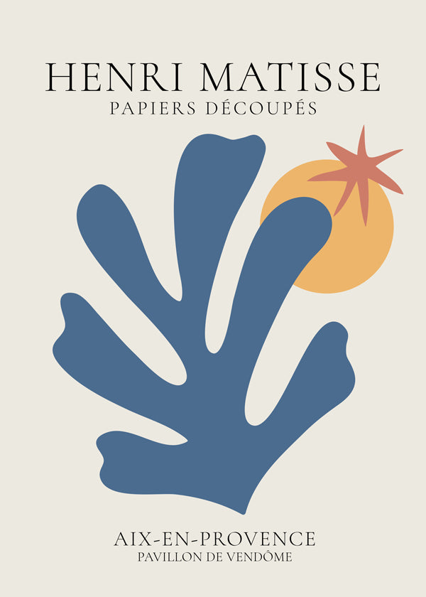 Henri Matisse aix en provence PAPIER DeCOUPe II