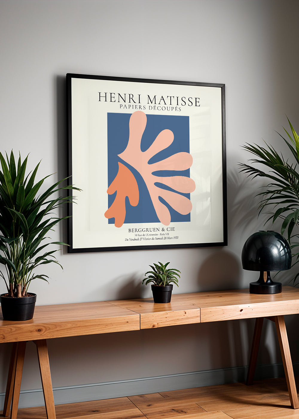 Henri Matisse PINK papiers decoupes II