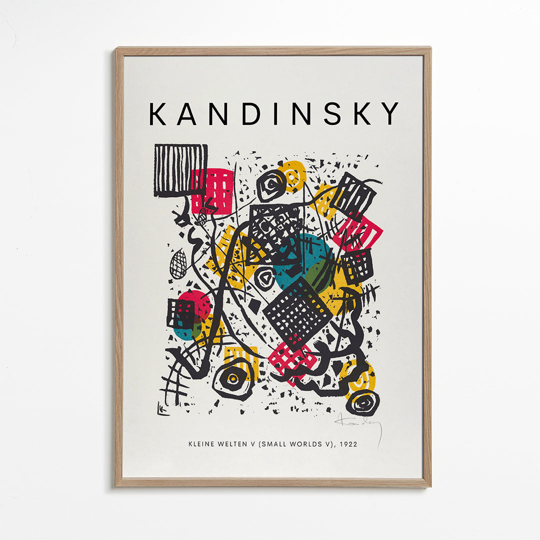 Wassily Kandinsky Kleine Welten V (Small Worlds V)