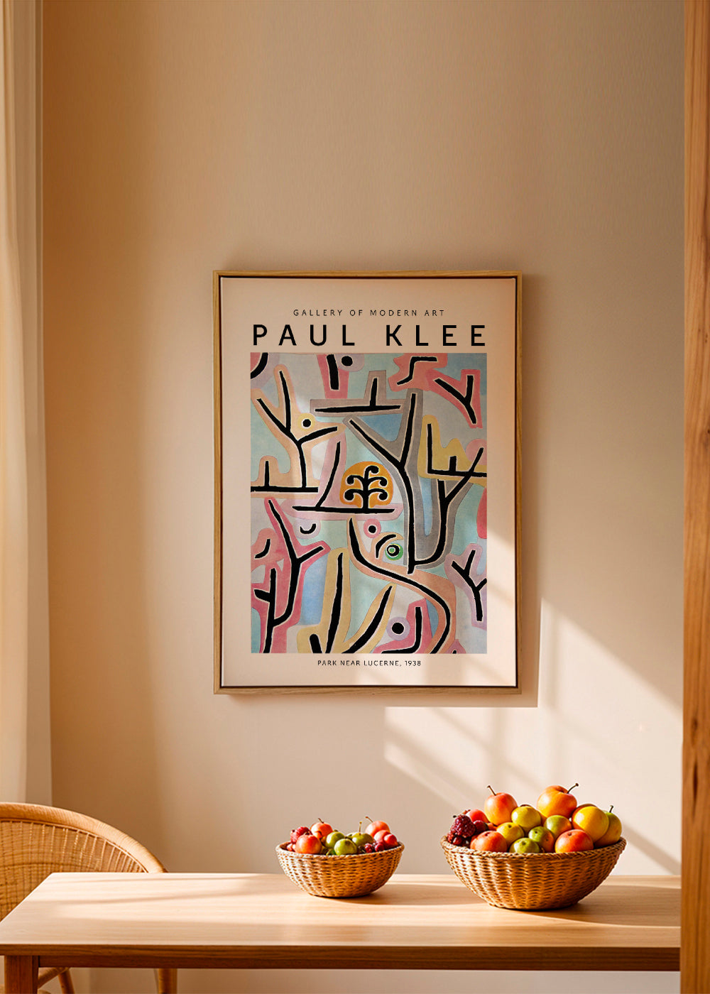 Paul Klee, PARK NEAR LUCERNE, 1938