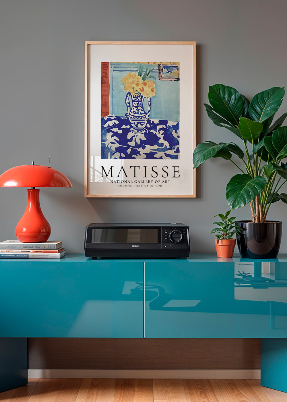 Henri Matisse Les Coucous, Tapis Bleu Et Rose, 1911