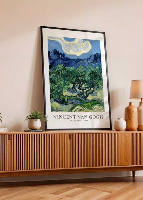 Vincent Van Gogh Olive trees