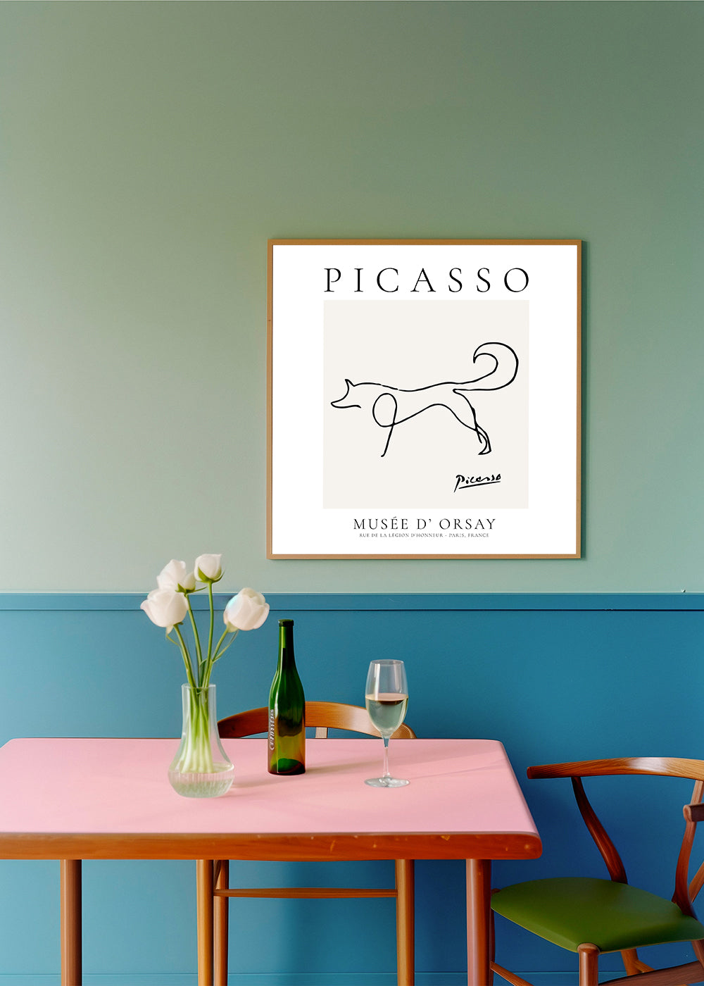 Pablo Picasso Animals Drawing Fox II