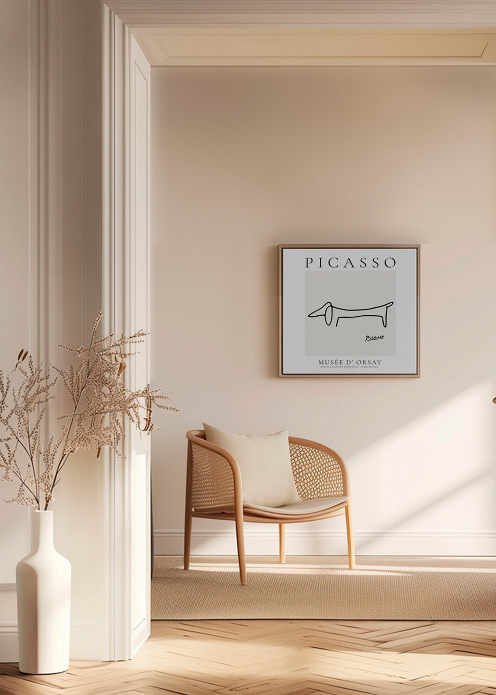 Pablo Picasso Animals Drawing Dog II
