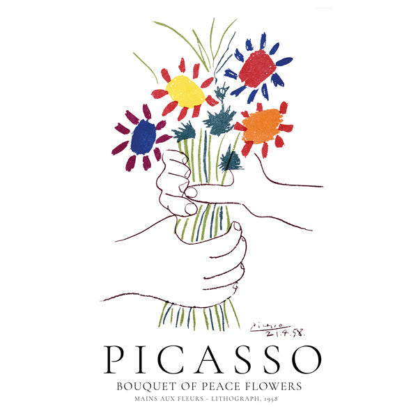 Pablo Picasso Bouquet Of Peace II