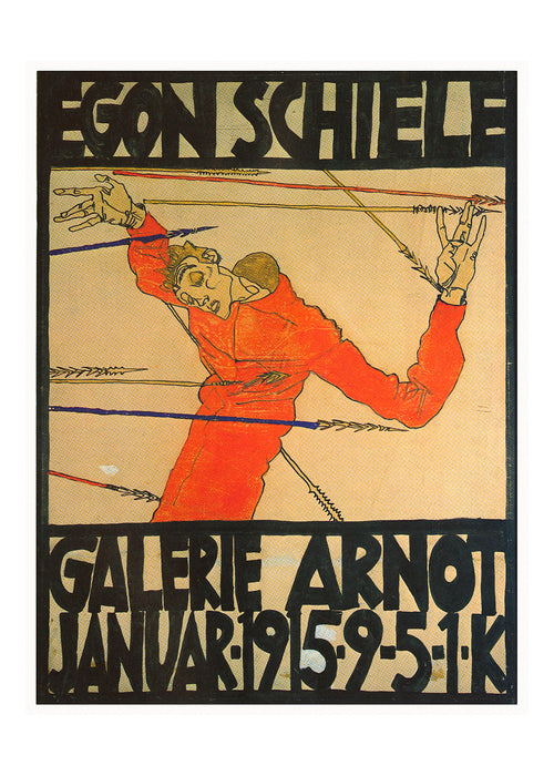 Galerie Arnot poster by Egon Schiele - Unframed art print