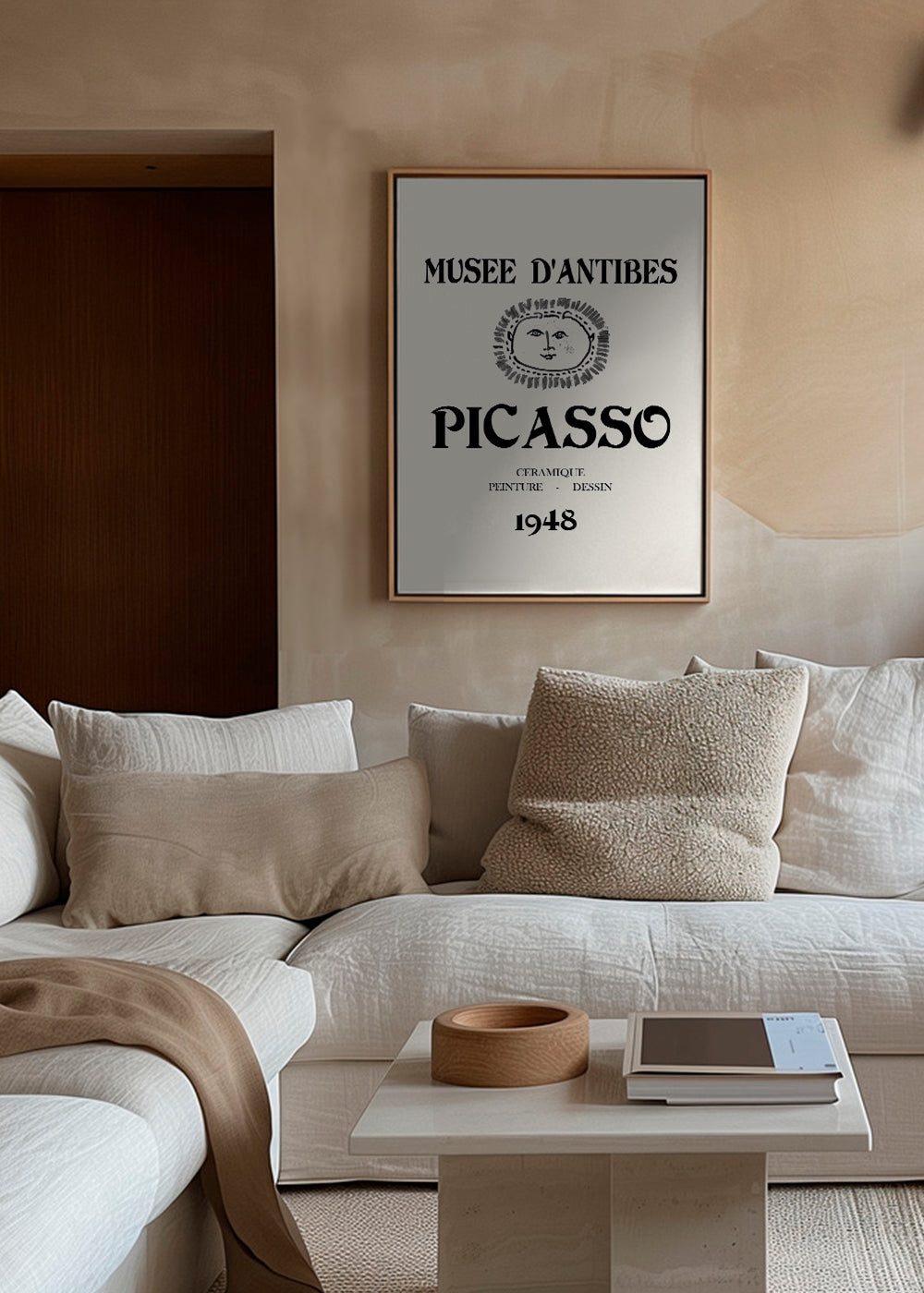 Picasso Musee D'Antibes Poster