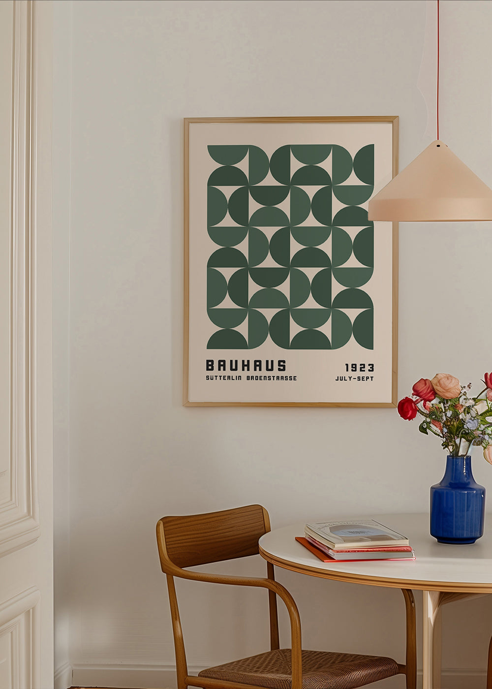 Bauhaus Green Exhibition Poster