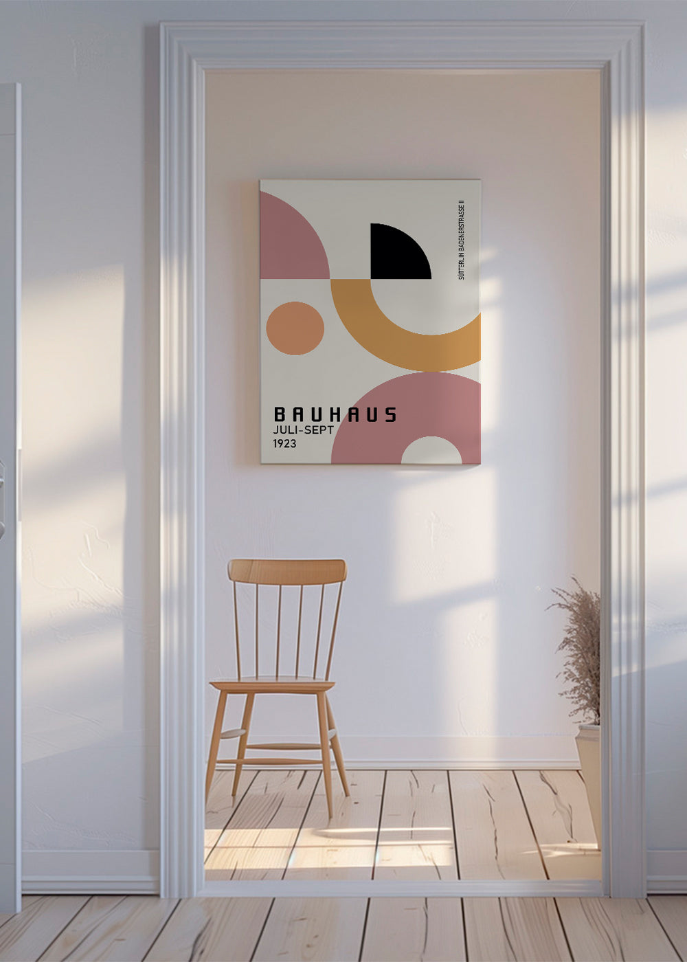 COLORFUL BAUHAUS NO.1 POSTER
