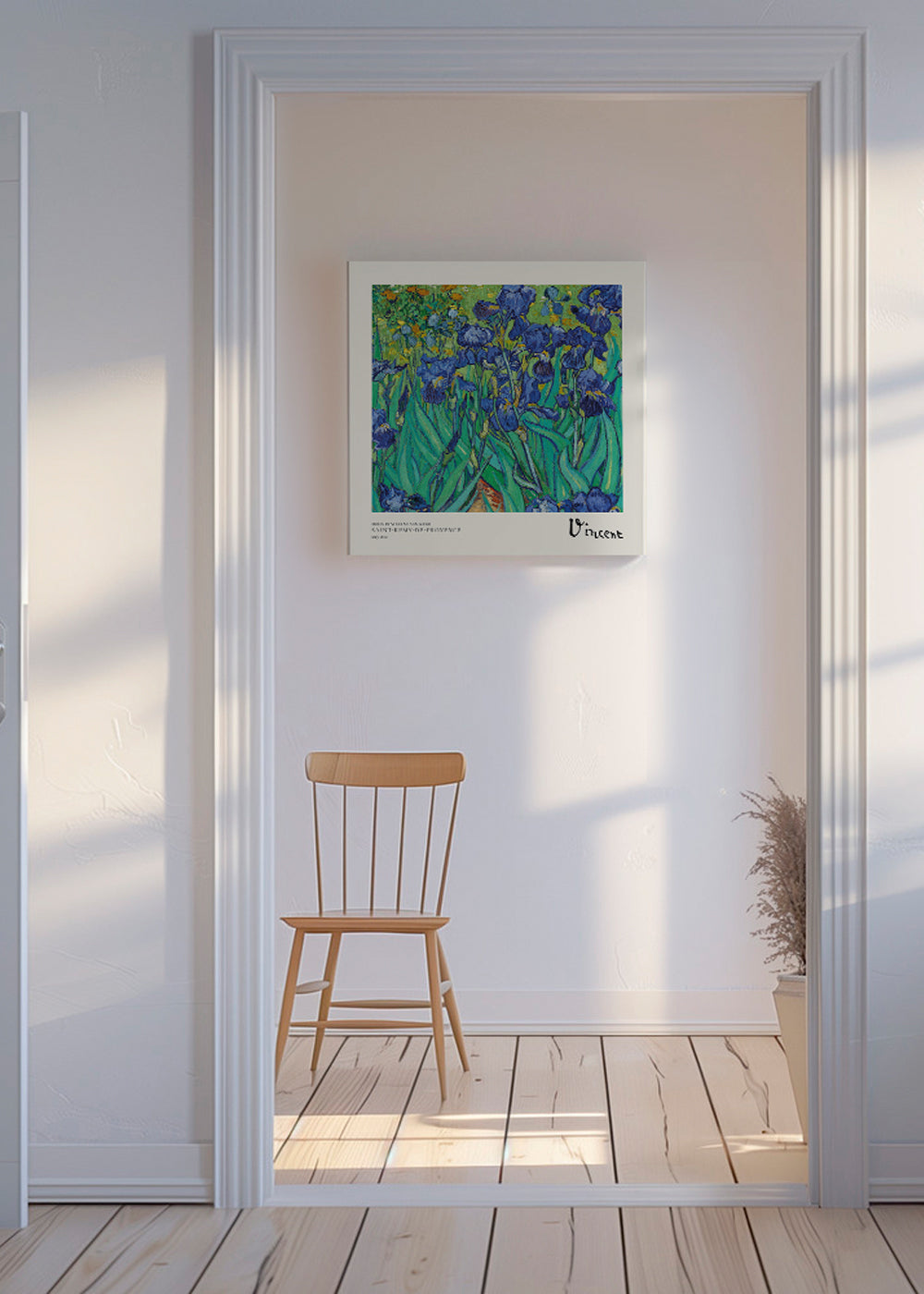 Irises by Vincent van Gogh - Square