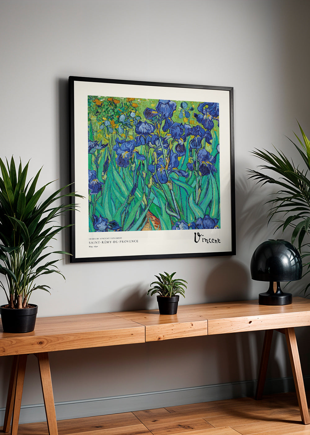 Irises by Vincent van Gogh - Square