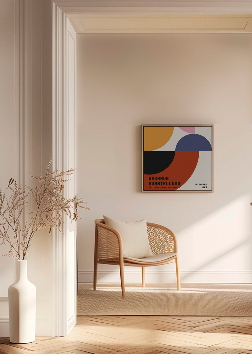 Bauhaus Exhibition Poster  1923 - Square