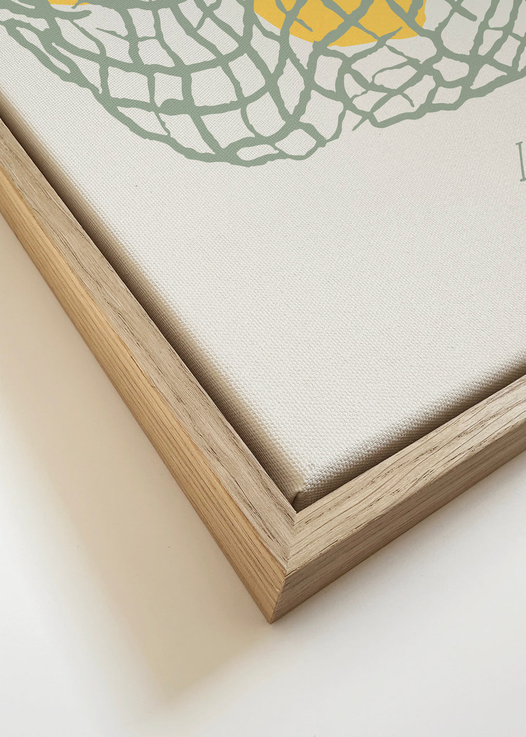 Life Simple simple pleasures - Make Gin & Tonic - Framed canvas detail