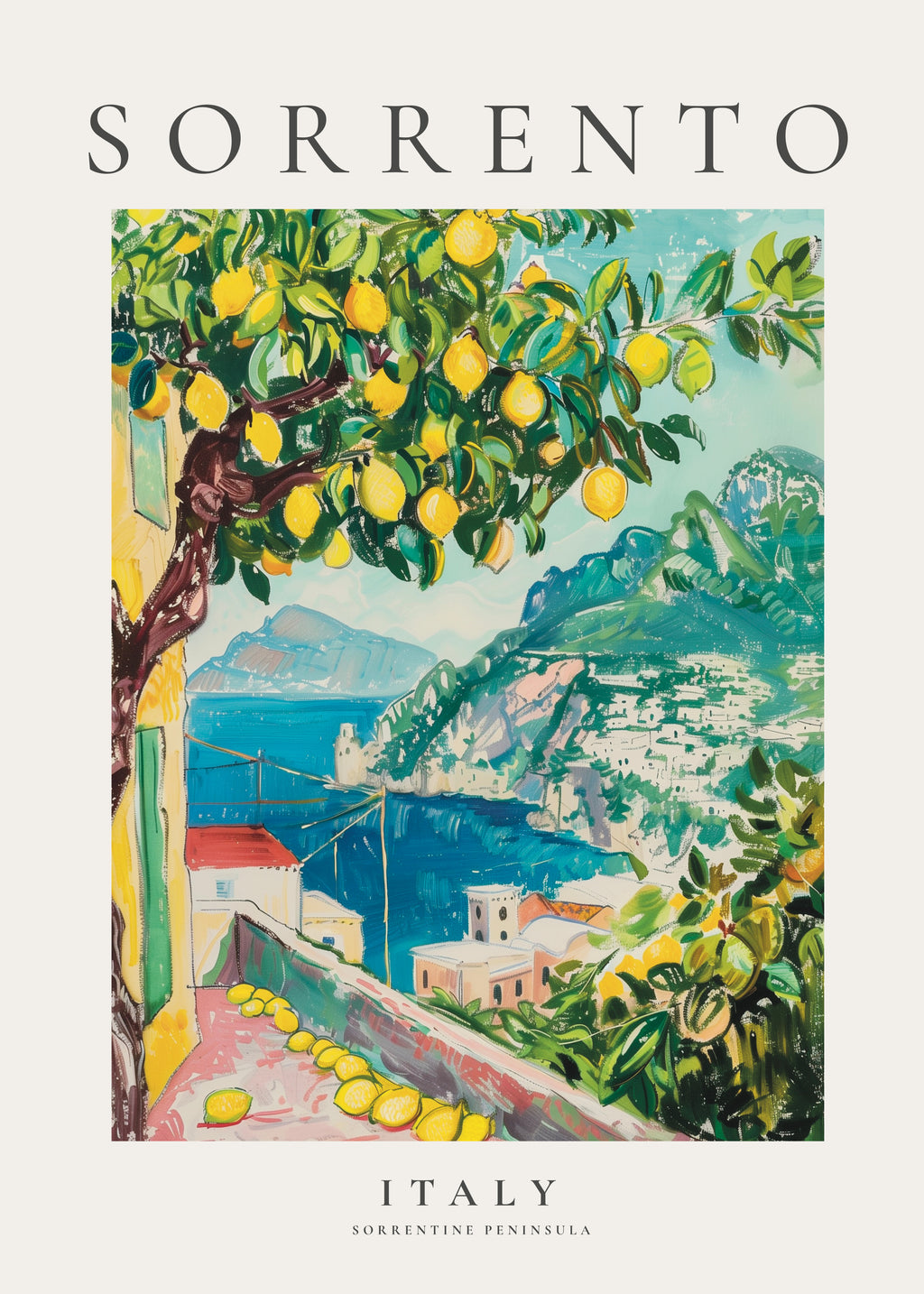 Sorrento, Italy - Unframed art print