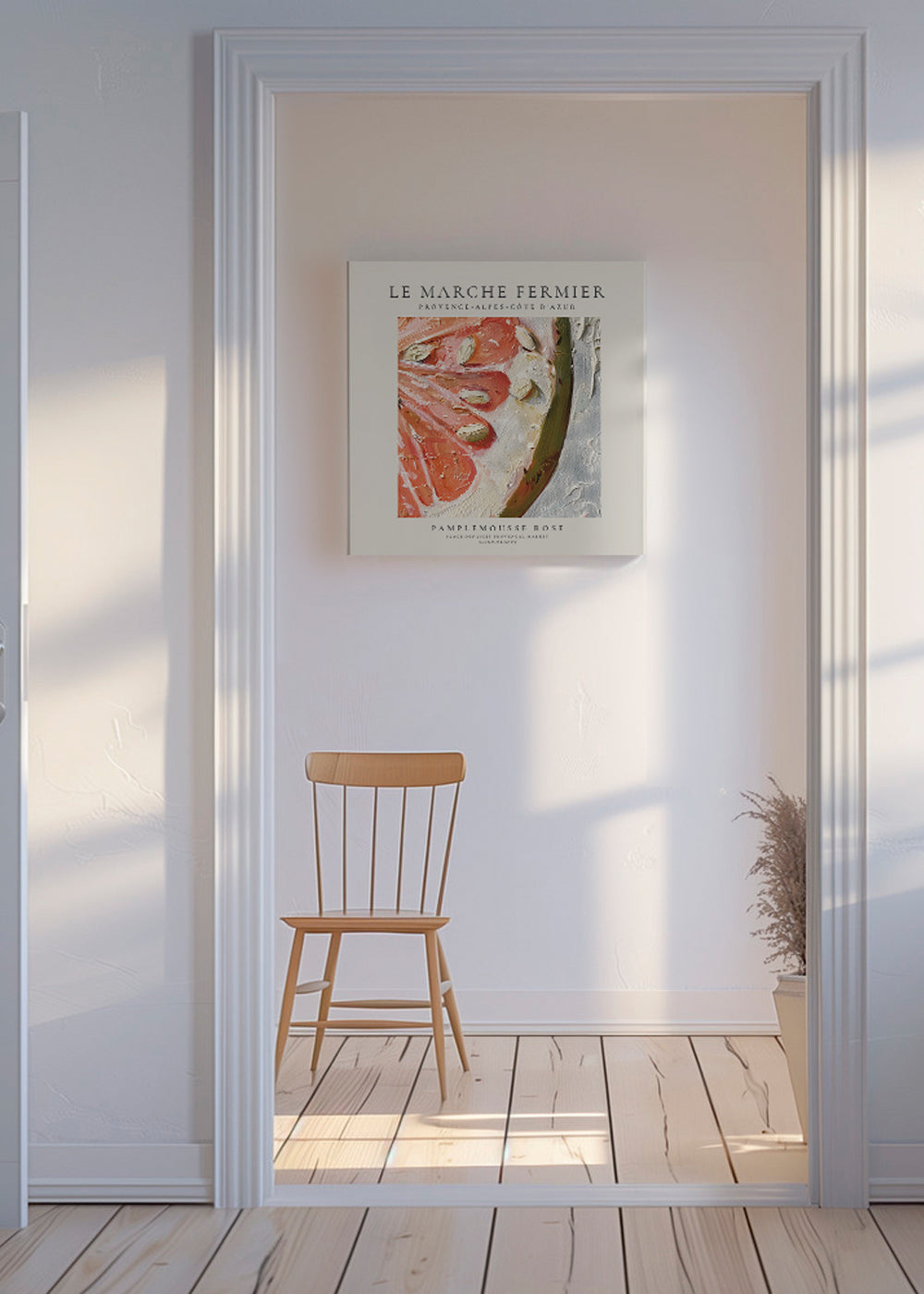 Le marche fermier - PAMPLEMOUSSE ROSE  - SQUARE