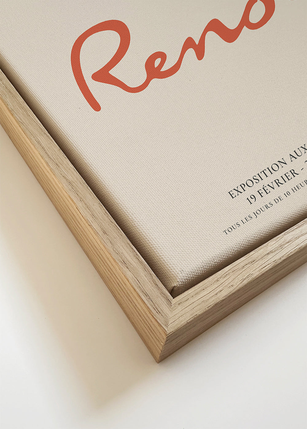 Pierre-Auguste Renoir Exhibition Poster - SQUARE