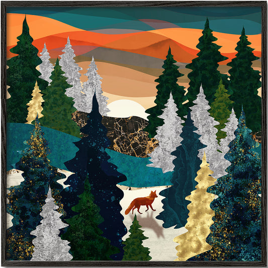 Amber Fox Square