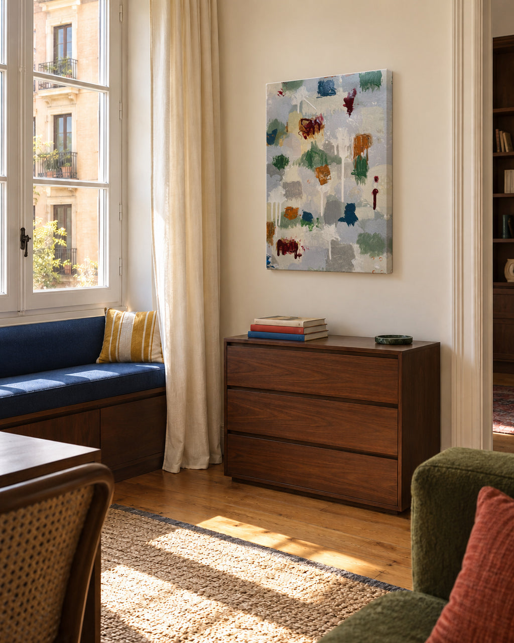 Cobrizo - Unframed canvas in an interior