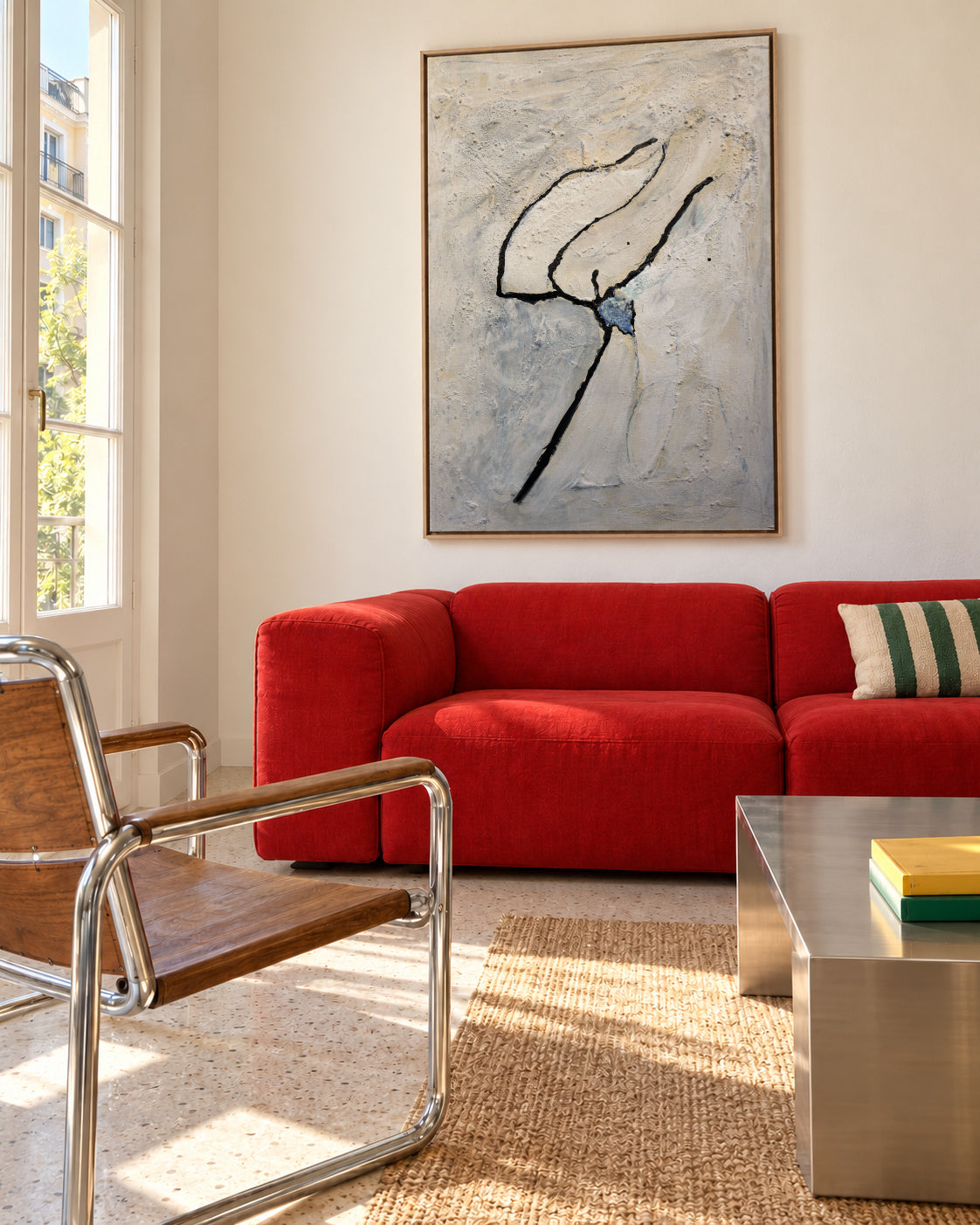 Dogaluz - Framed canvas in an interior