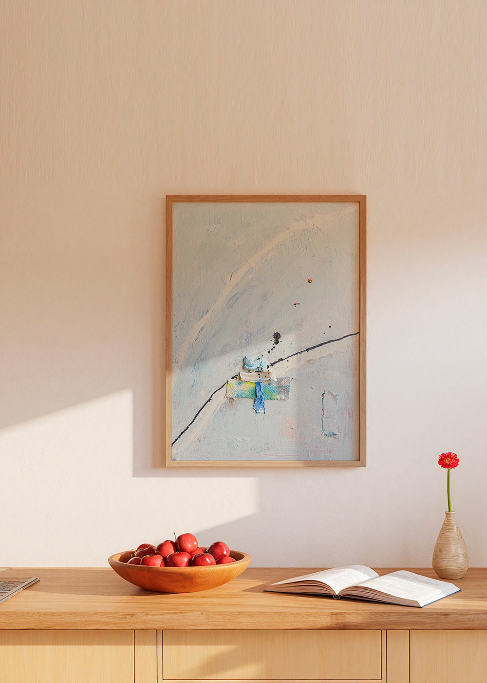 Abstract artwork Ikigai