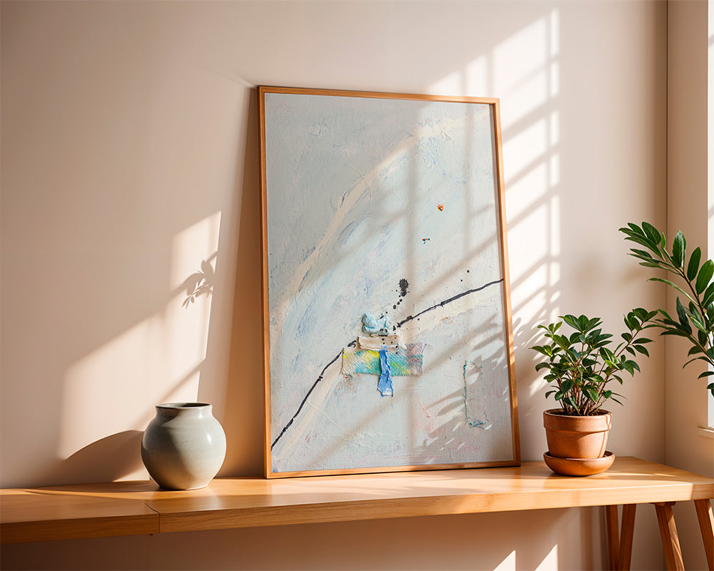 Abstract artwork Ikigai