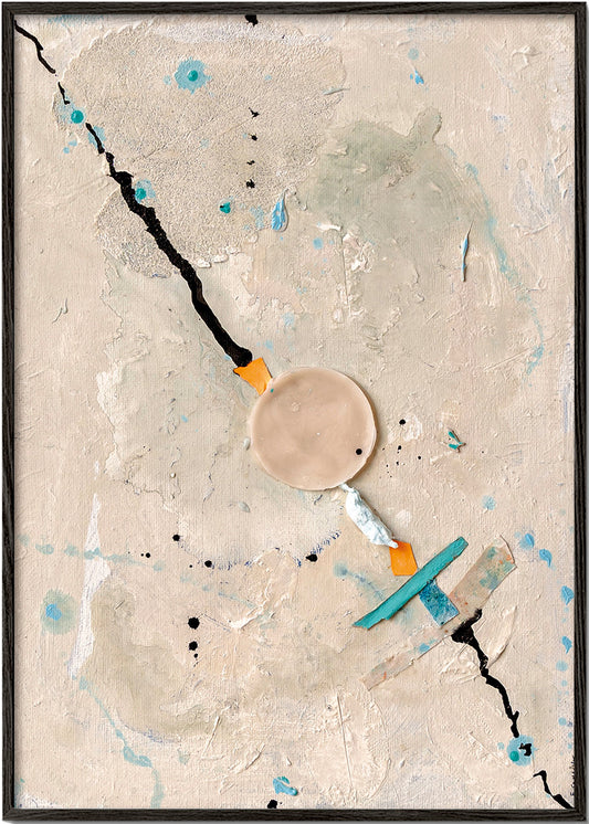 Abstract artwork Linea de Vida I