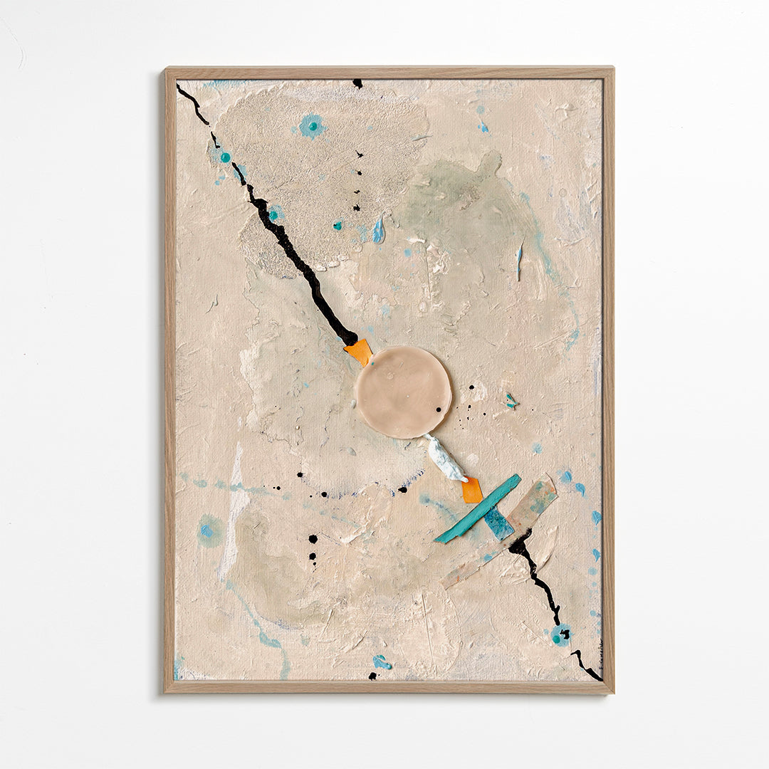 Abstract artwork Linea de Vida I