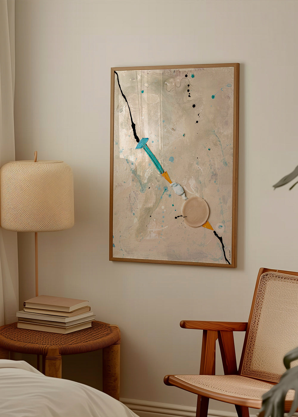 Abstract artwork Linea de Vida II