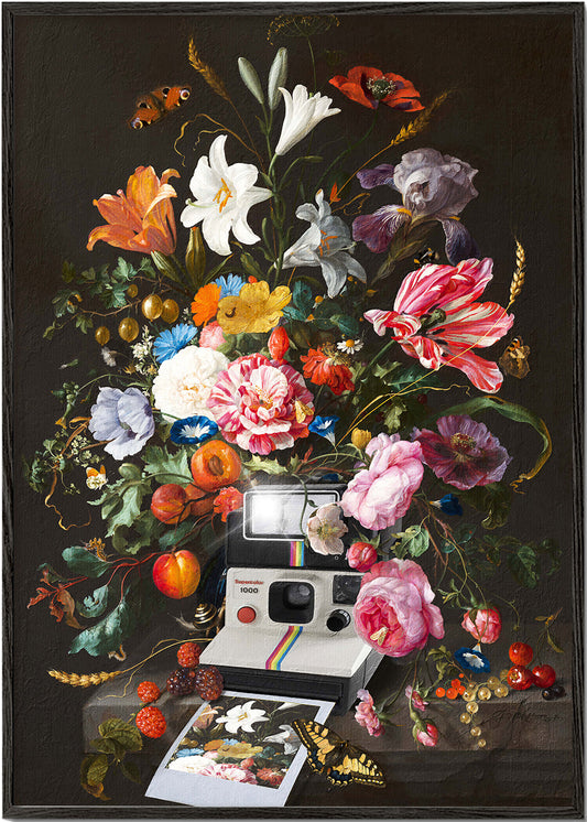 Floral instant photo