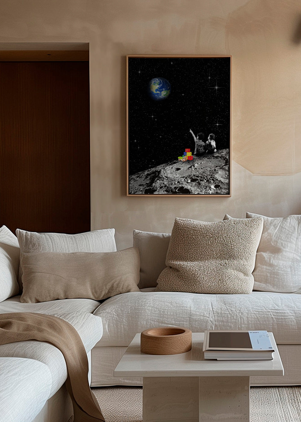 Together from the Moon