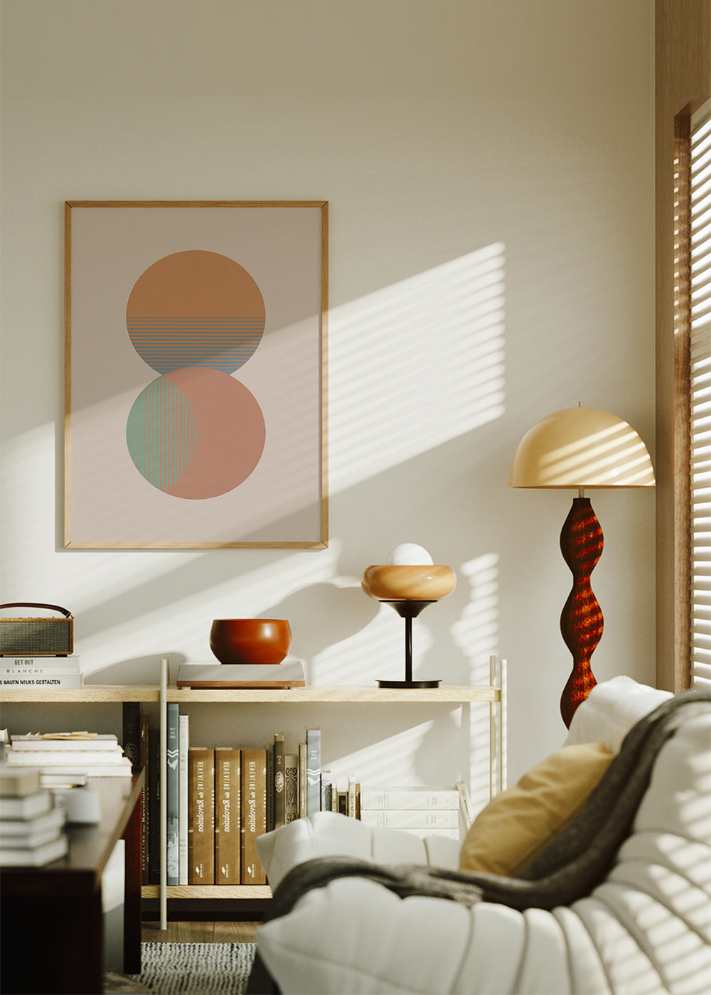 Circle Sun & Moon Colour