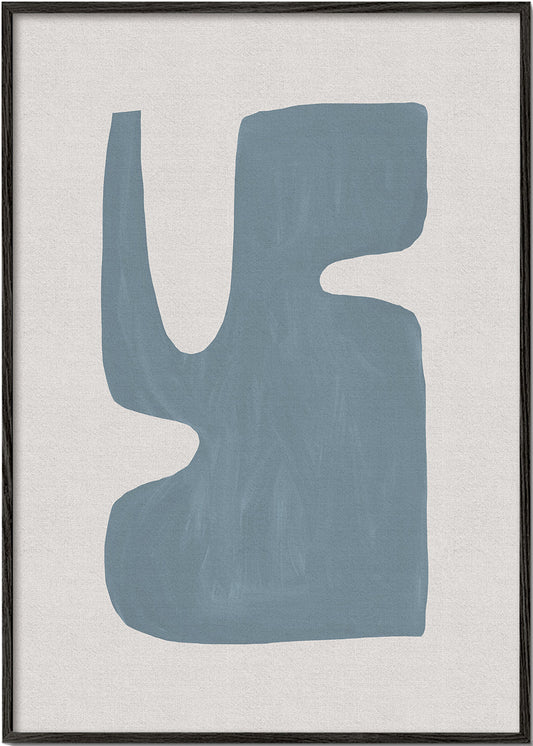 Mid Century Blue I