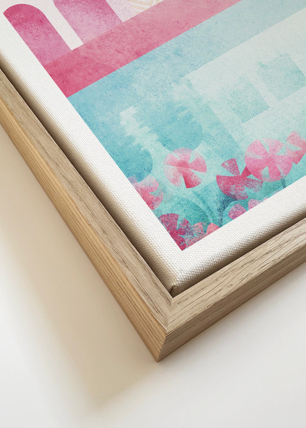 Spain - Framed canvas detail