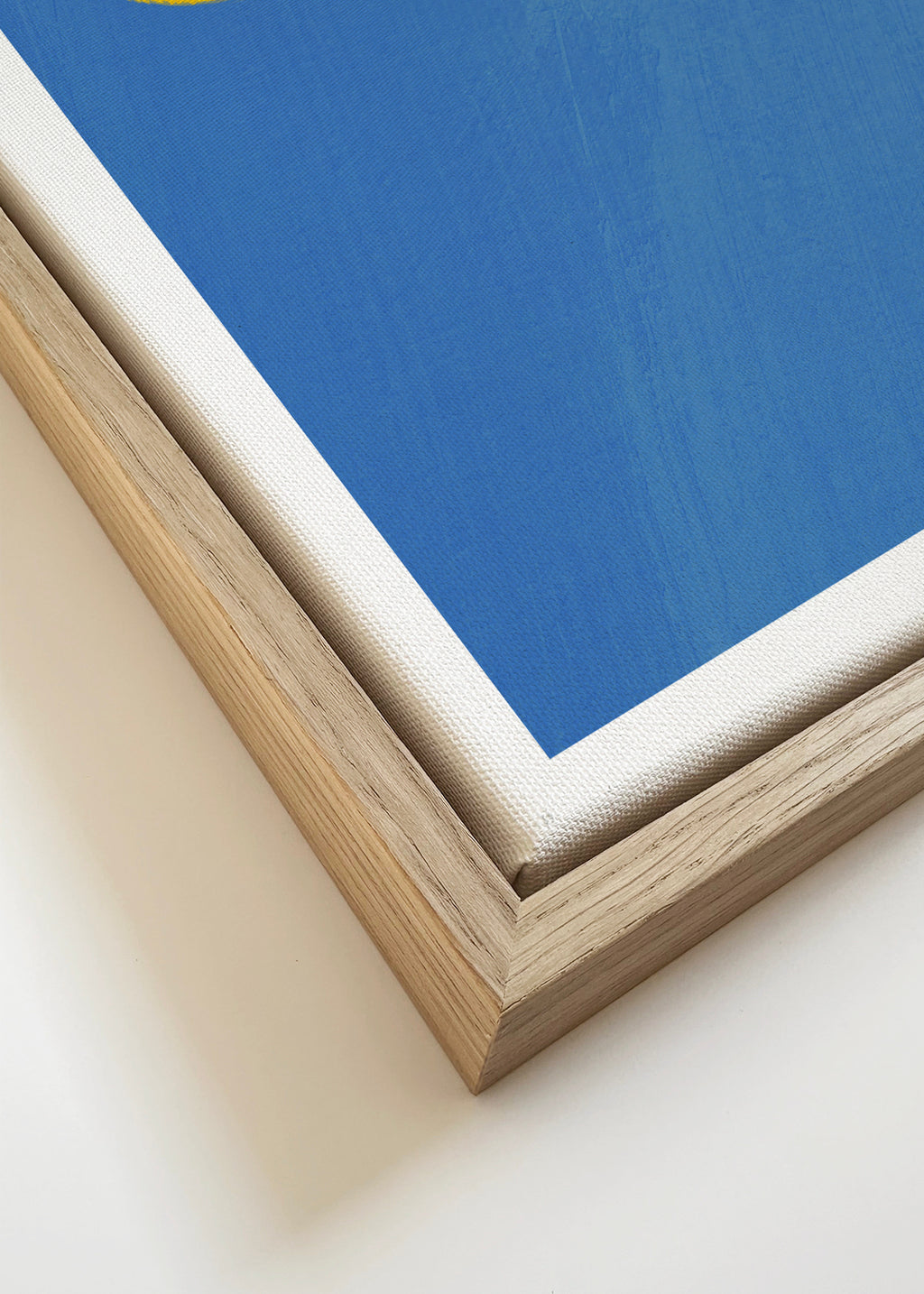Summer laundry - Framed canvas detail