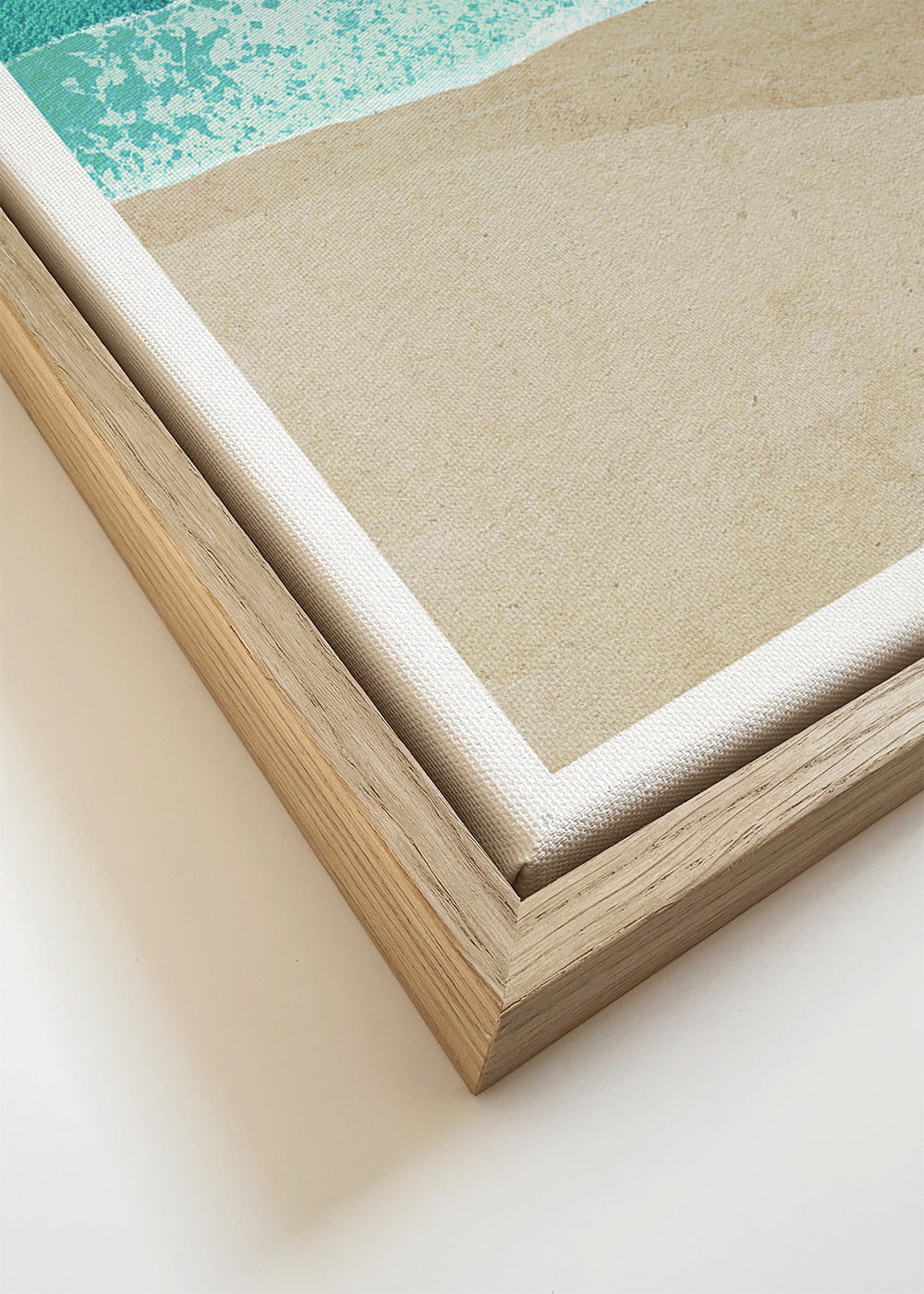 Landscape art Surfing the perfect wave