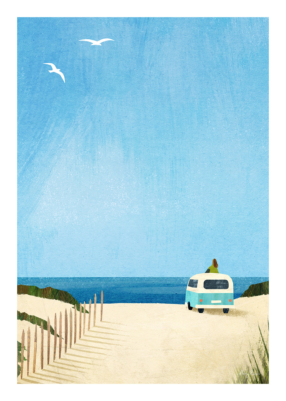 Artwork Van life - ocean view