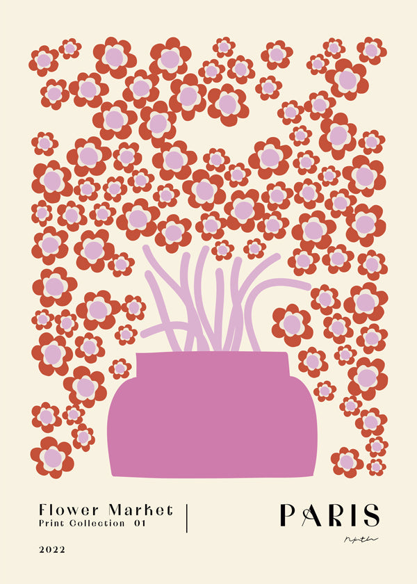 Flower Market. Paris - NKTN  