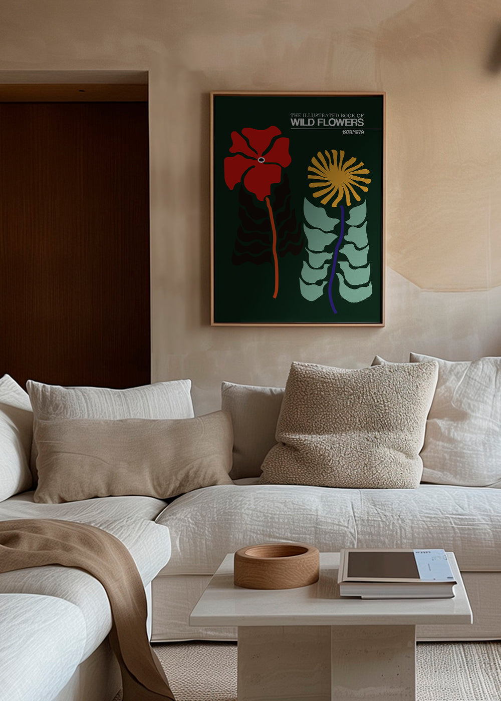 The Illustrated Book Of Wild Flowers Vol.2 Green - Frances Collett 