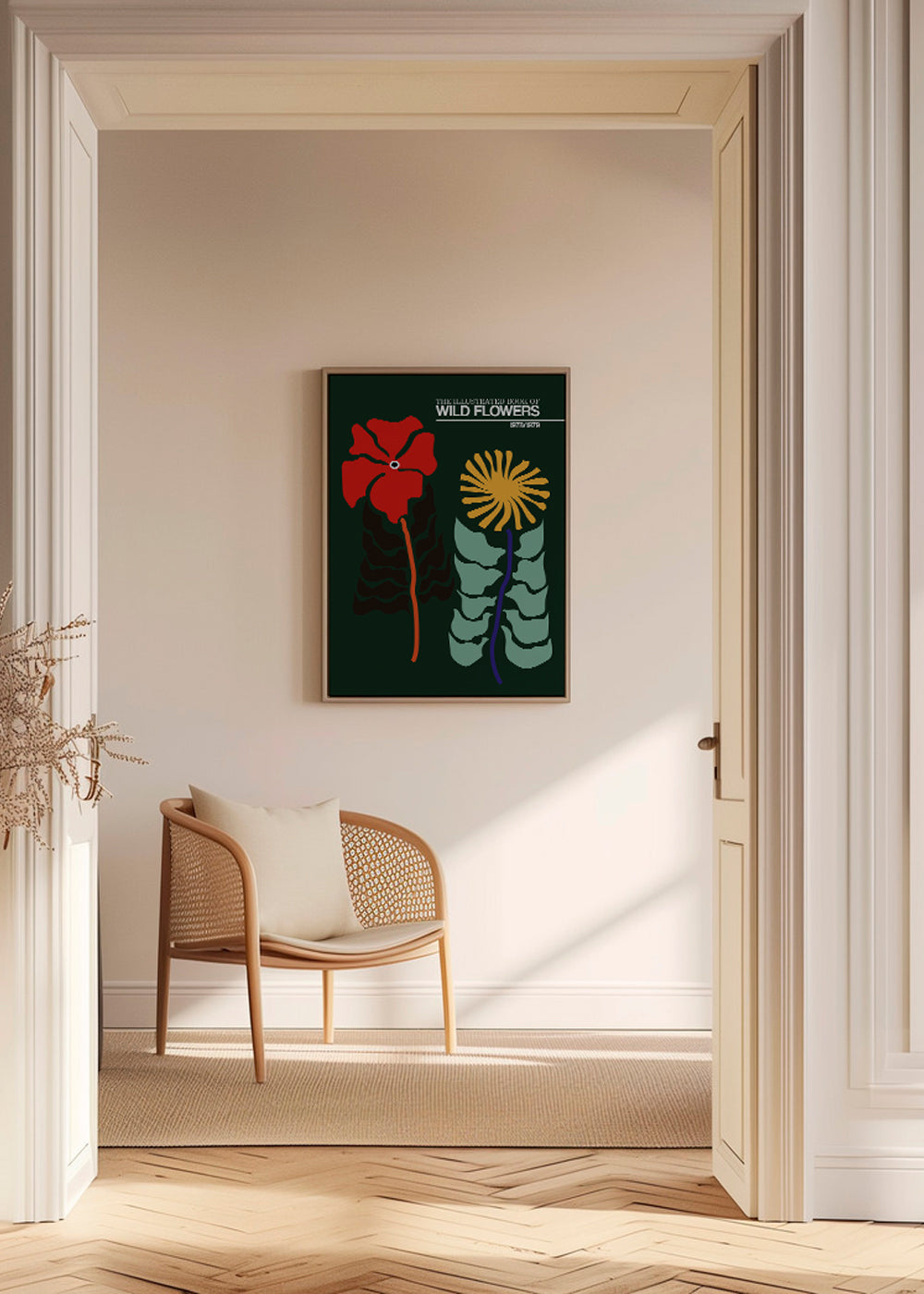 The Illustrated Book Of Wild Flowers Vol.2 Green - Frances Collett 