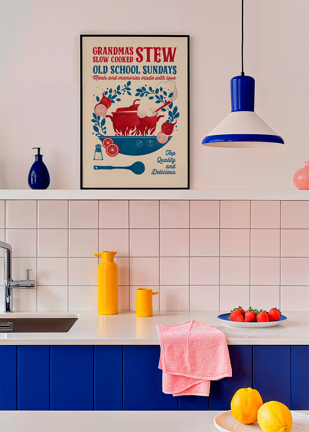 Grandmas Stew kitchen print - Dionisis Gemos 