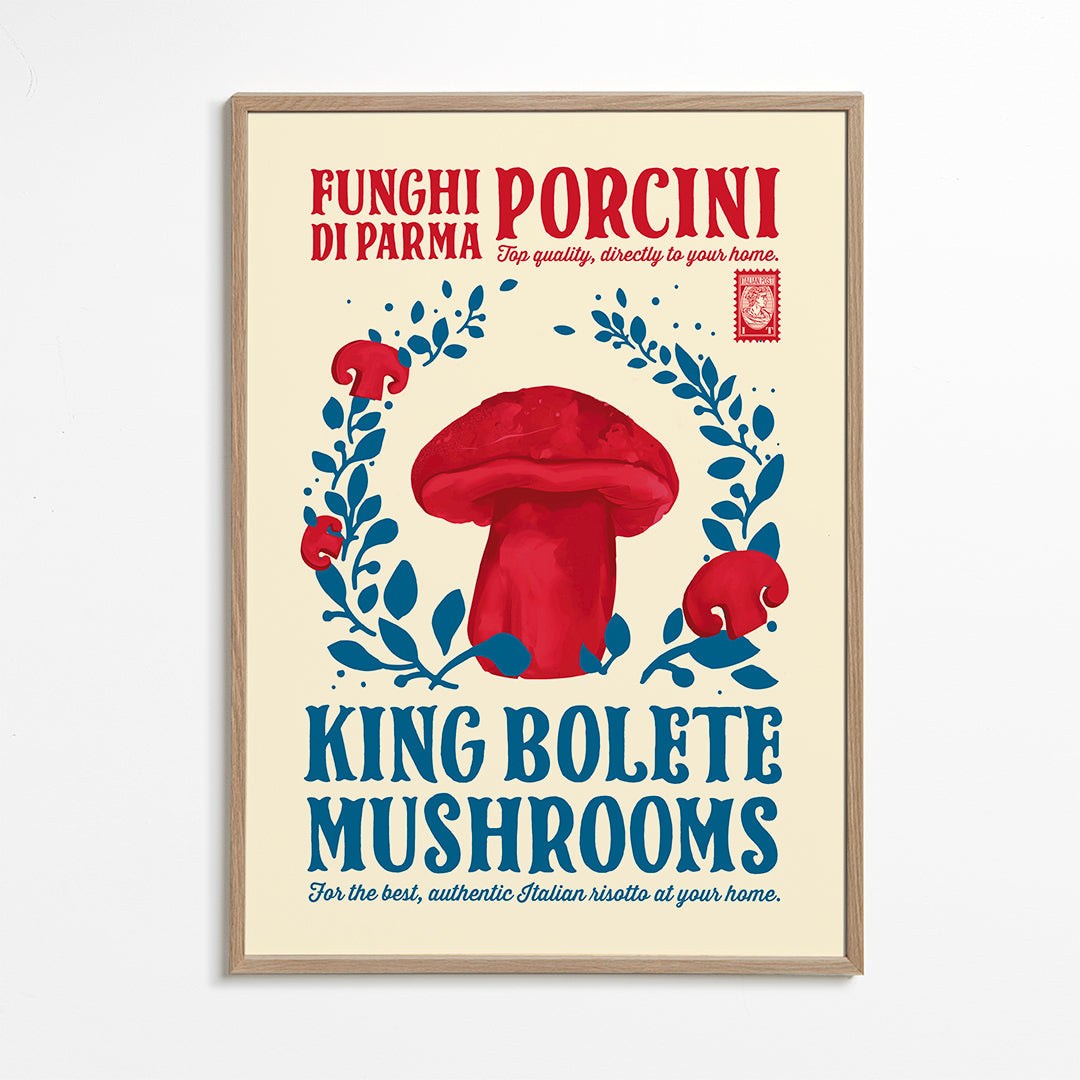 Porcini kitchen print - Dionisis Gemos 