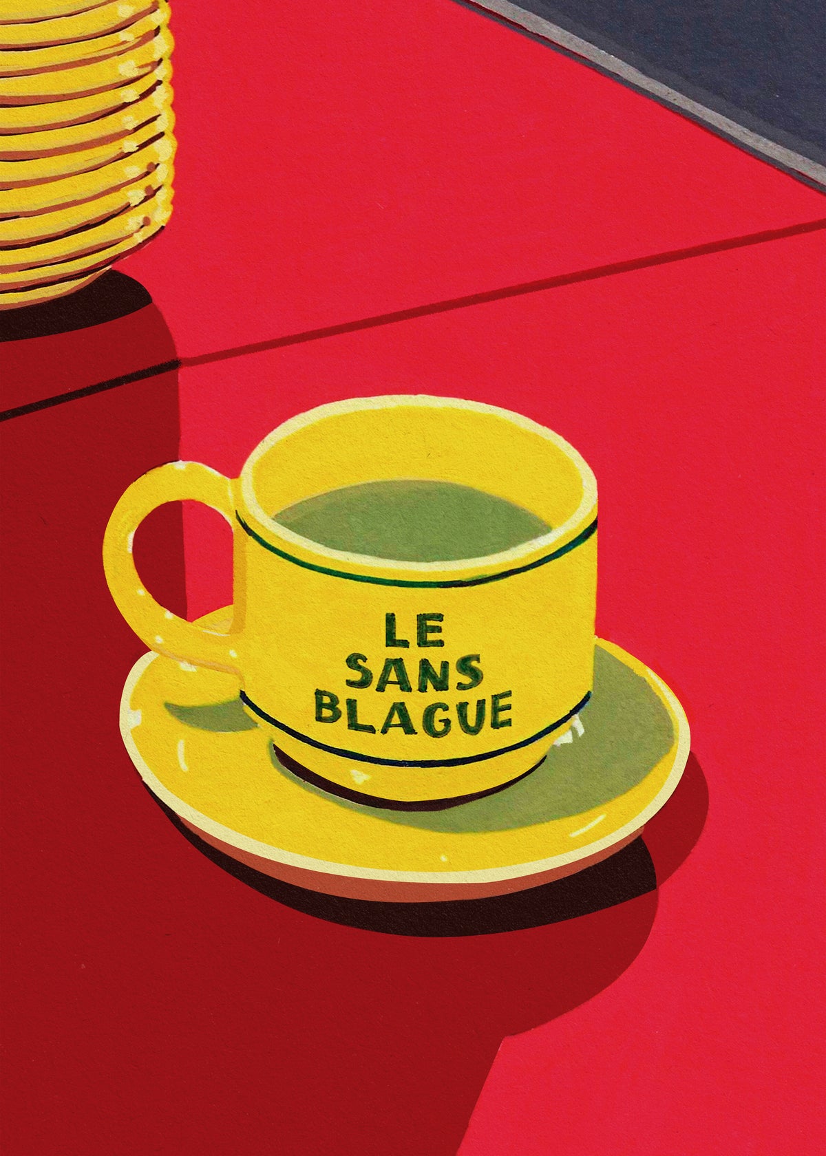 Le Sans Blague - Unframed art print