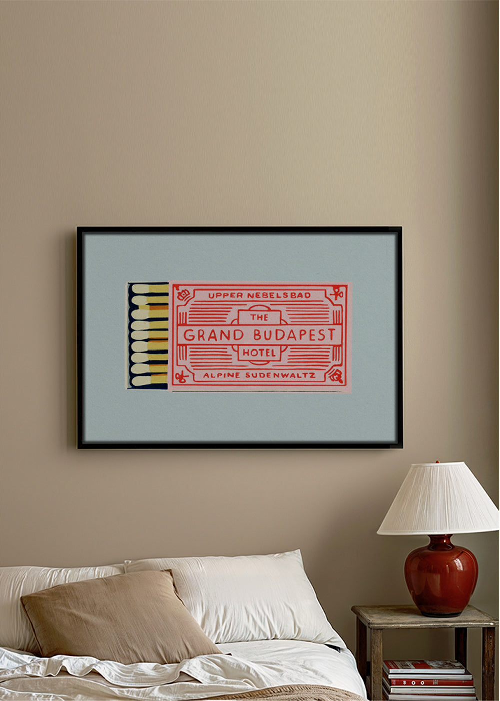 The Grand Budapest Hotel Poster - Studio Mandariini 